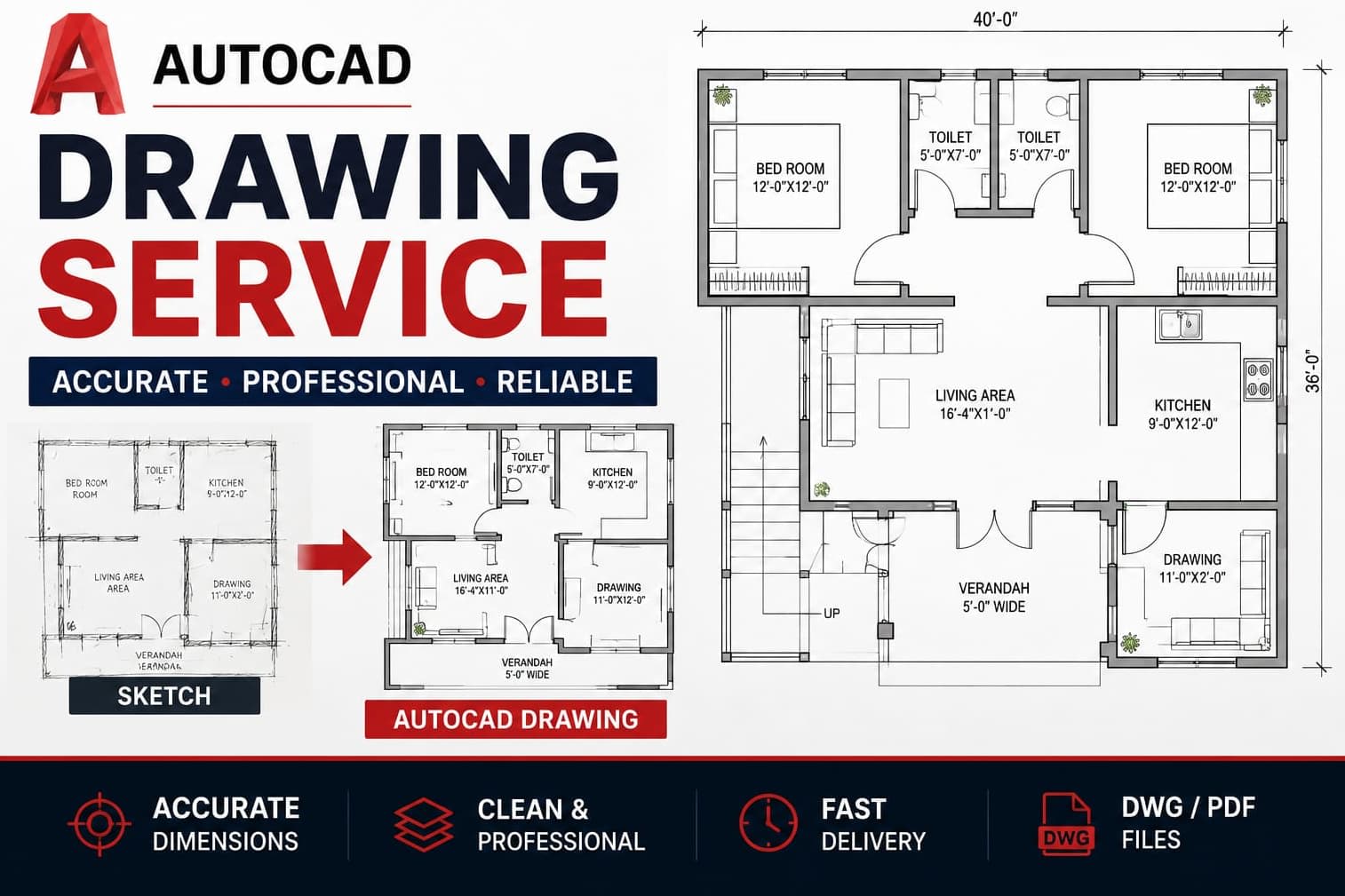 Portfolio for AutoCAD Draftsman
