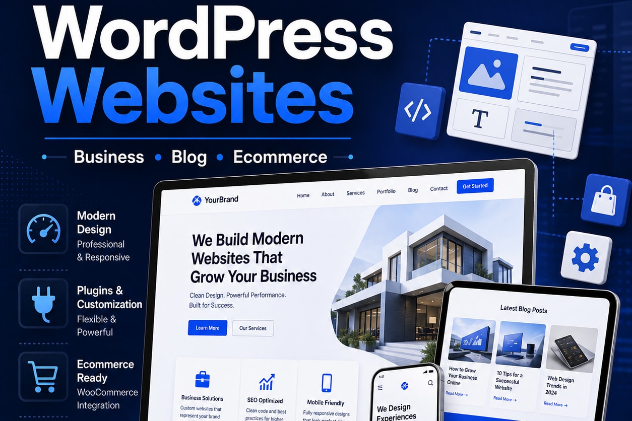 Portfolio for WordPress Website Development