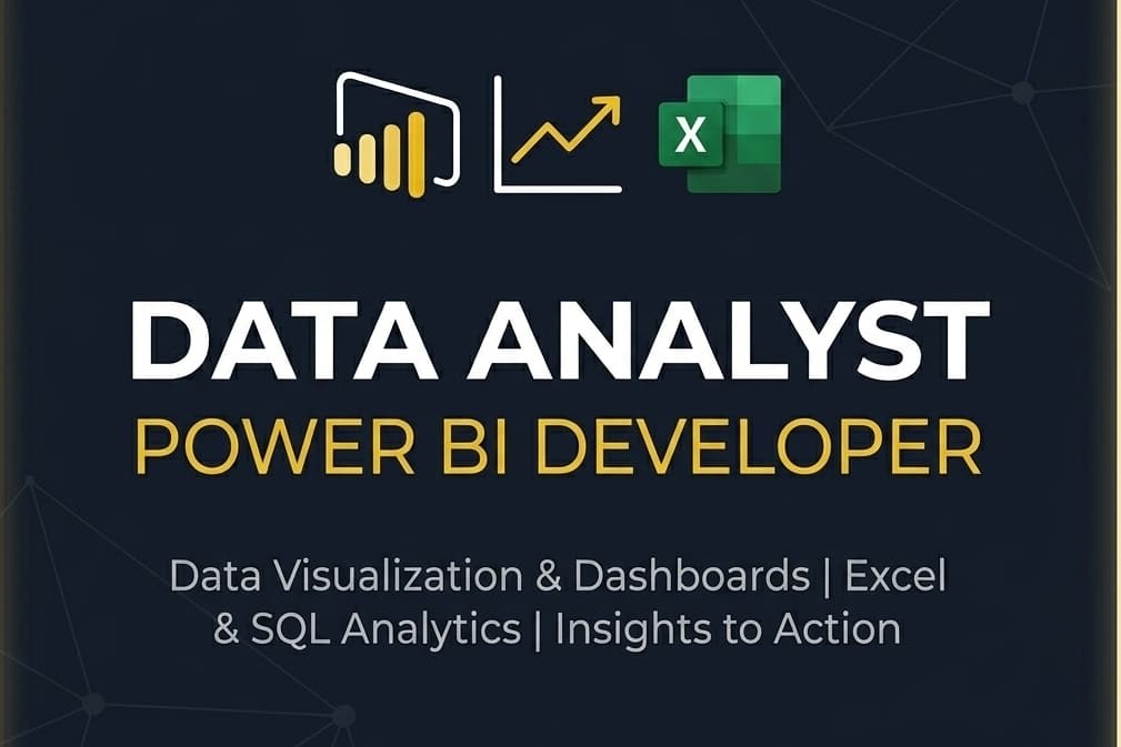 Portfolio for PowerBi Data Analyst | Dashboard Desiger