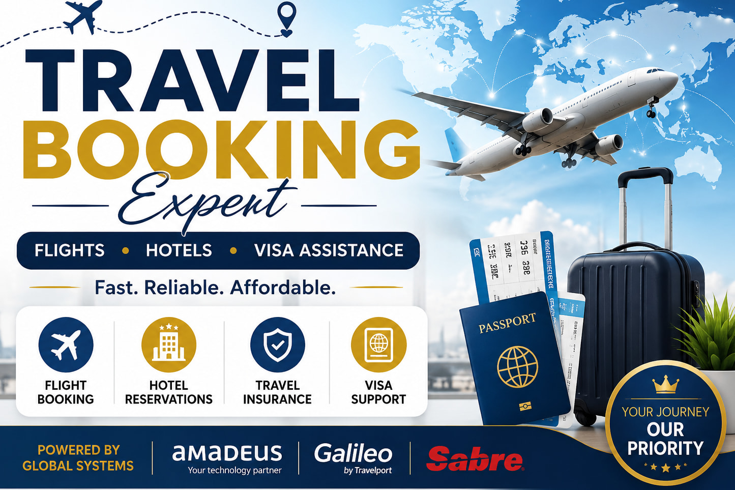 Portfolio for Travel & Tourism Booking / GDS Services