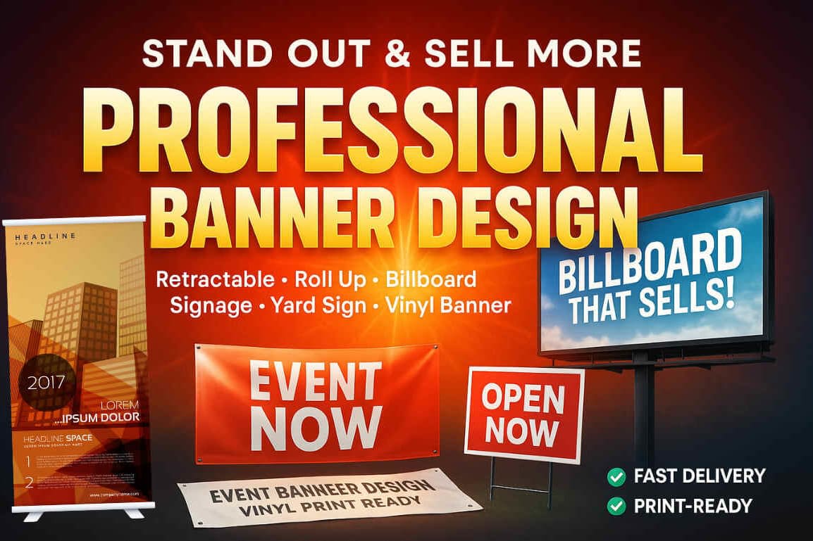 Portfolio for Banner & Roll Up Design Expert Pro