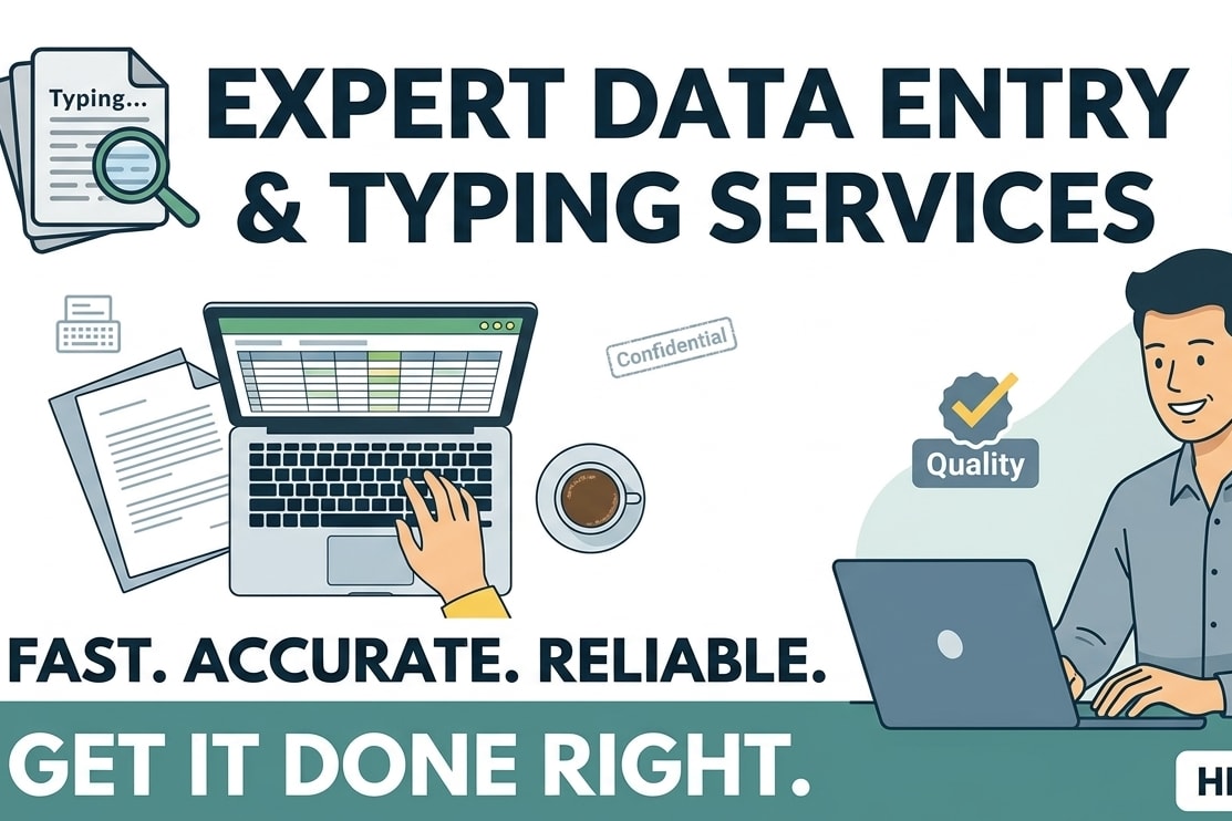 Portfolio for Professional Typing Expert | Data Entry