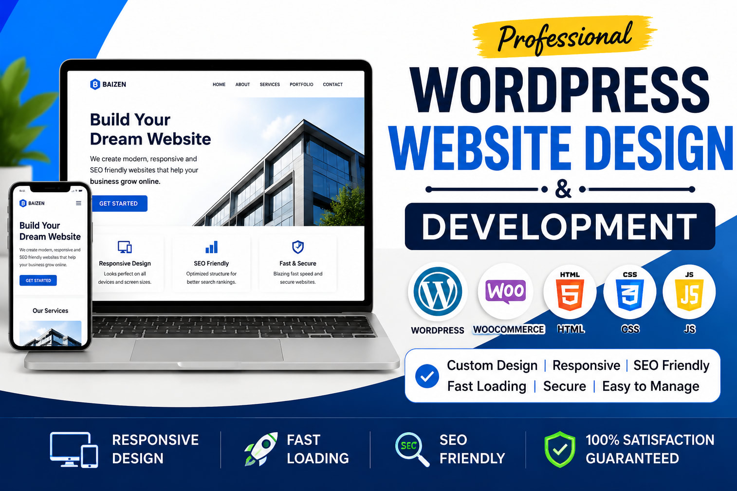 Portfolio for WordPress Website Design & Development