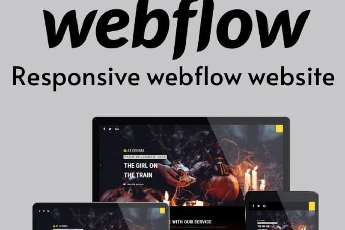 Portfolio for Webflow website