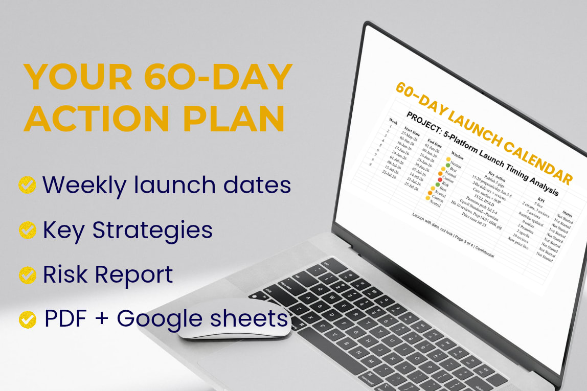 Portfolio for Business Launch Timing & Risk Strategy