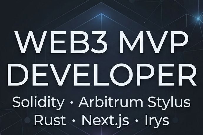 Portfolio for Web3 MVP Development with Solidity, Rust
