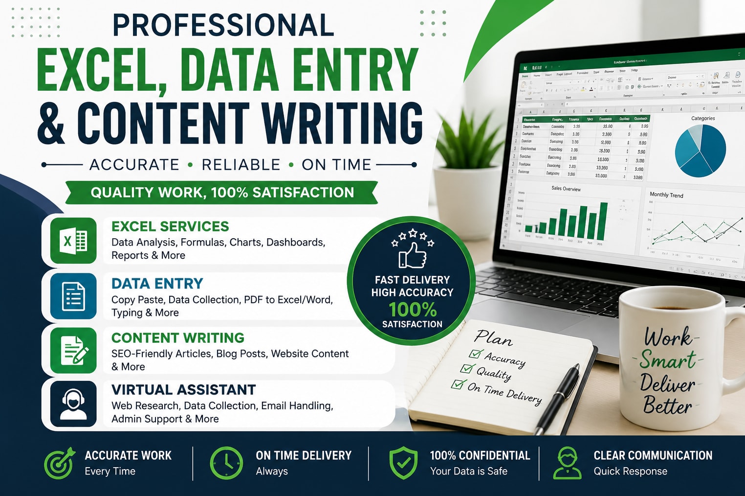 Portfolio for Excel Content Expert