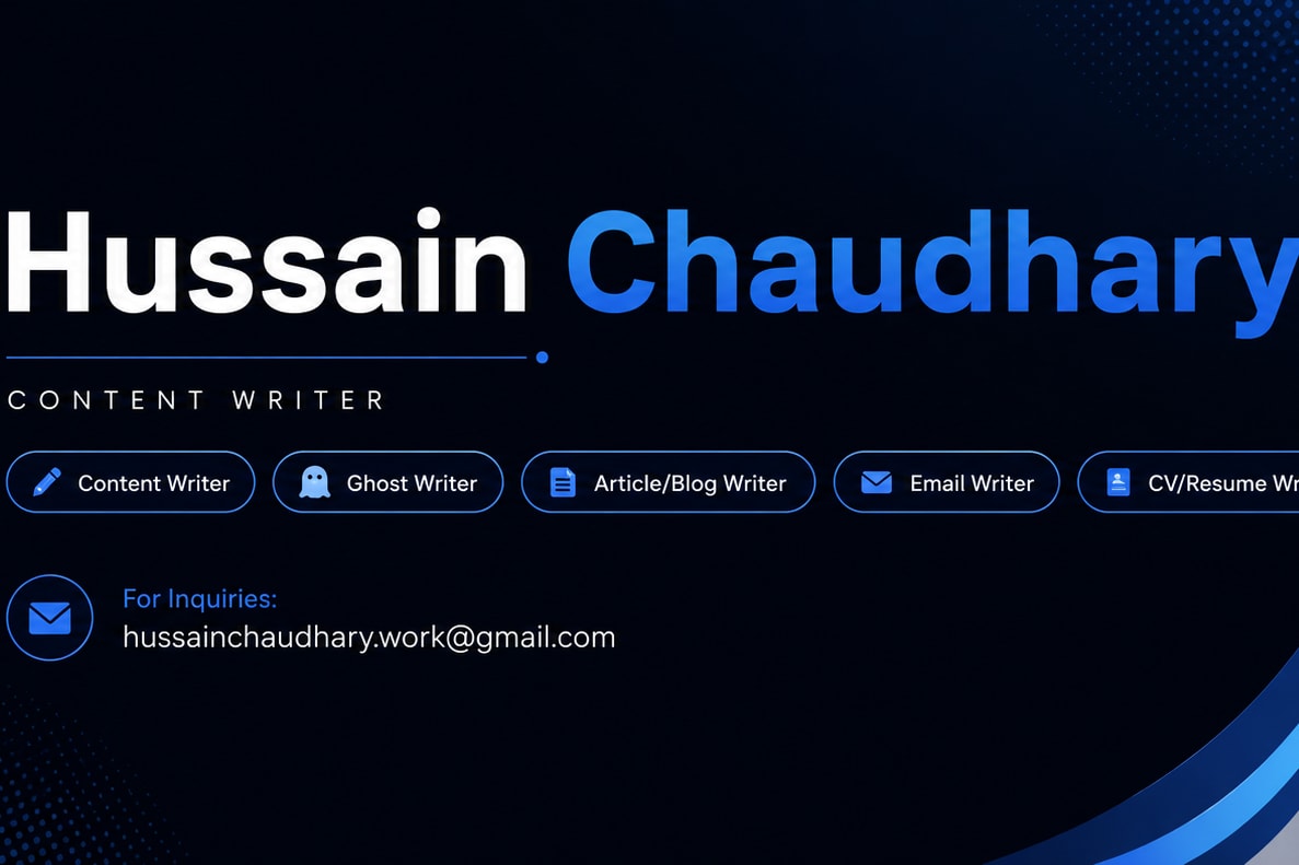 Portfolio for Professional Writer