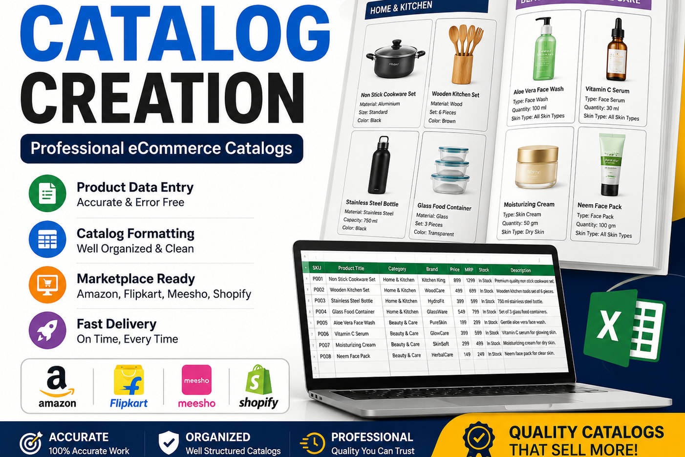 Portfolio for Product Catalog Creation
