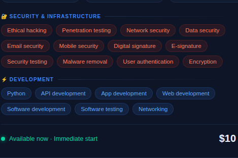 Portfolio for Cybersecurity Specialist & FullStack Dev