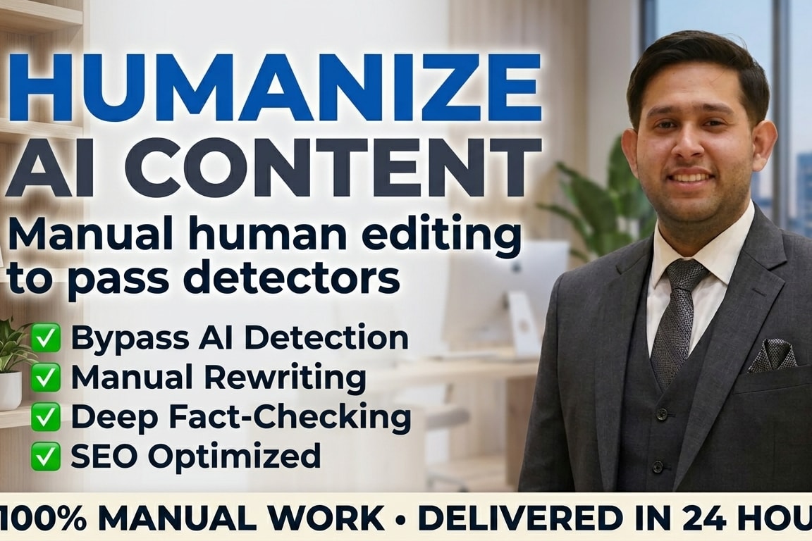 Portfolio for AI Content Humanizer & Expert Editor