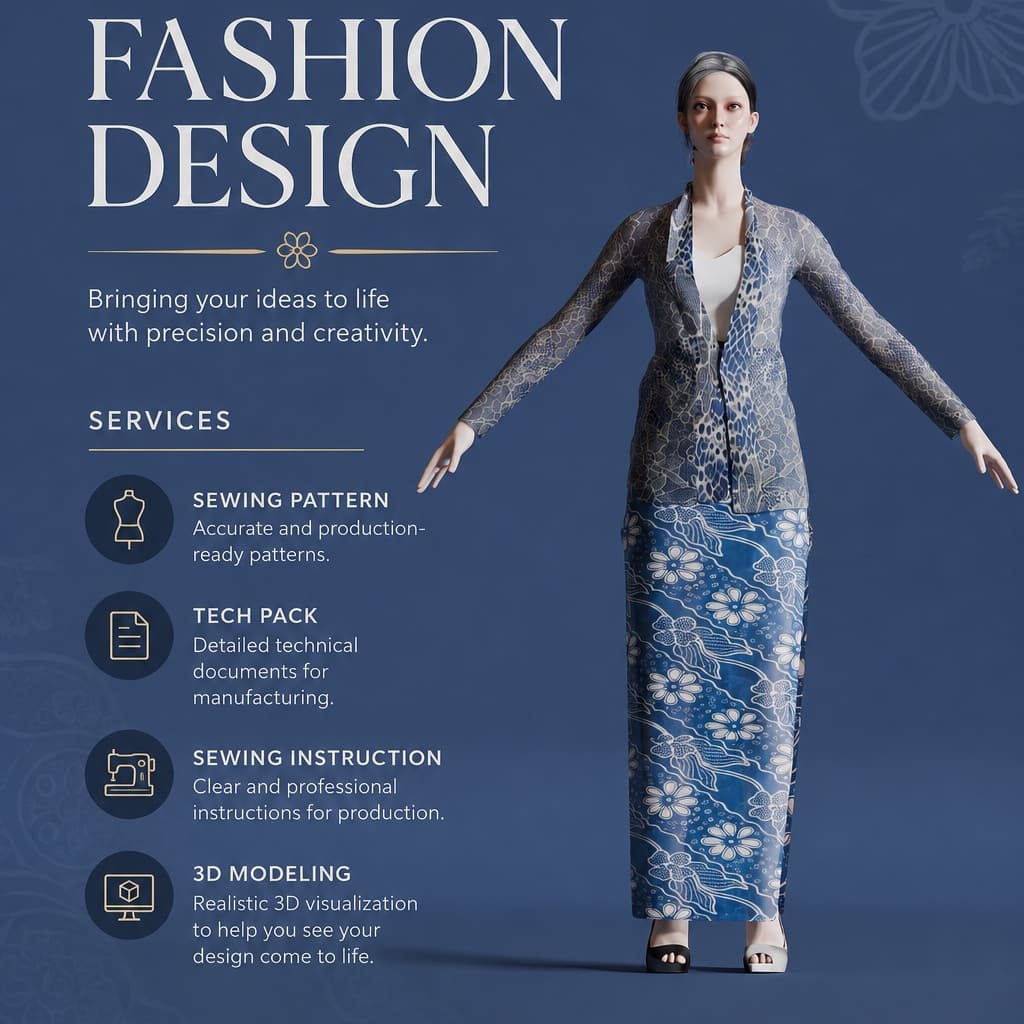 Portfolio for Fashion Designer Specialist