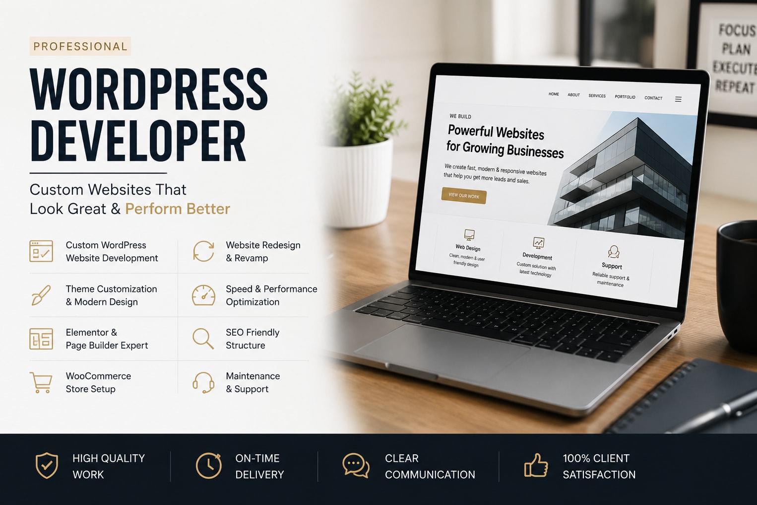 Portfolio for WordPress Design and Development