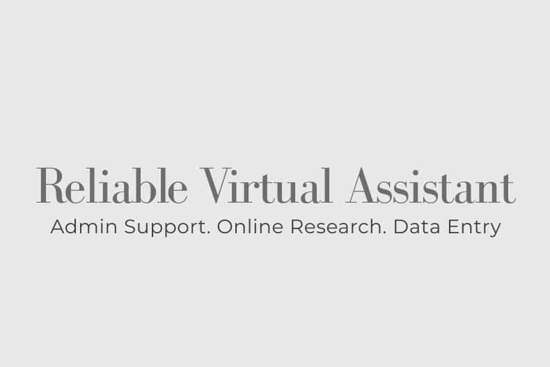 Portfolio for Virtual Assistant|Content and Marketing