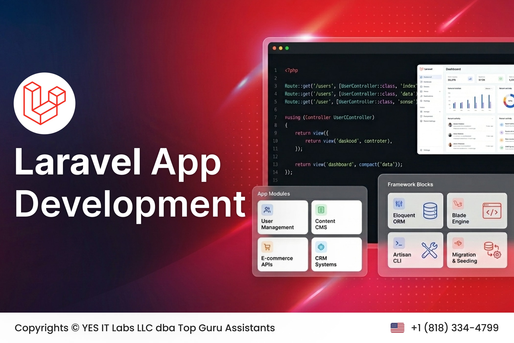 Portfolio for Laravel App Design and Development