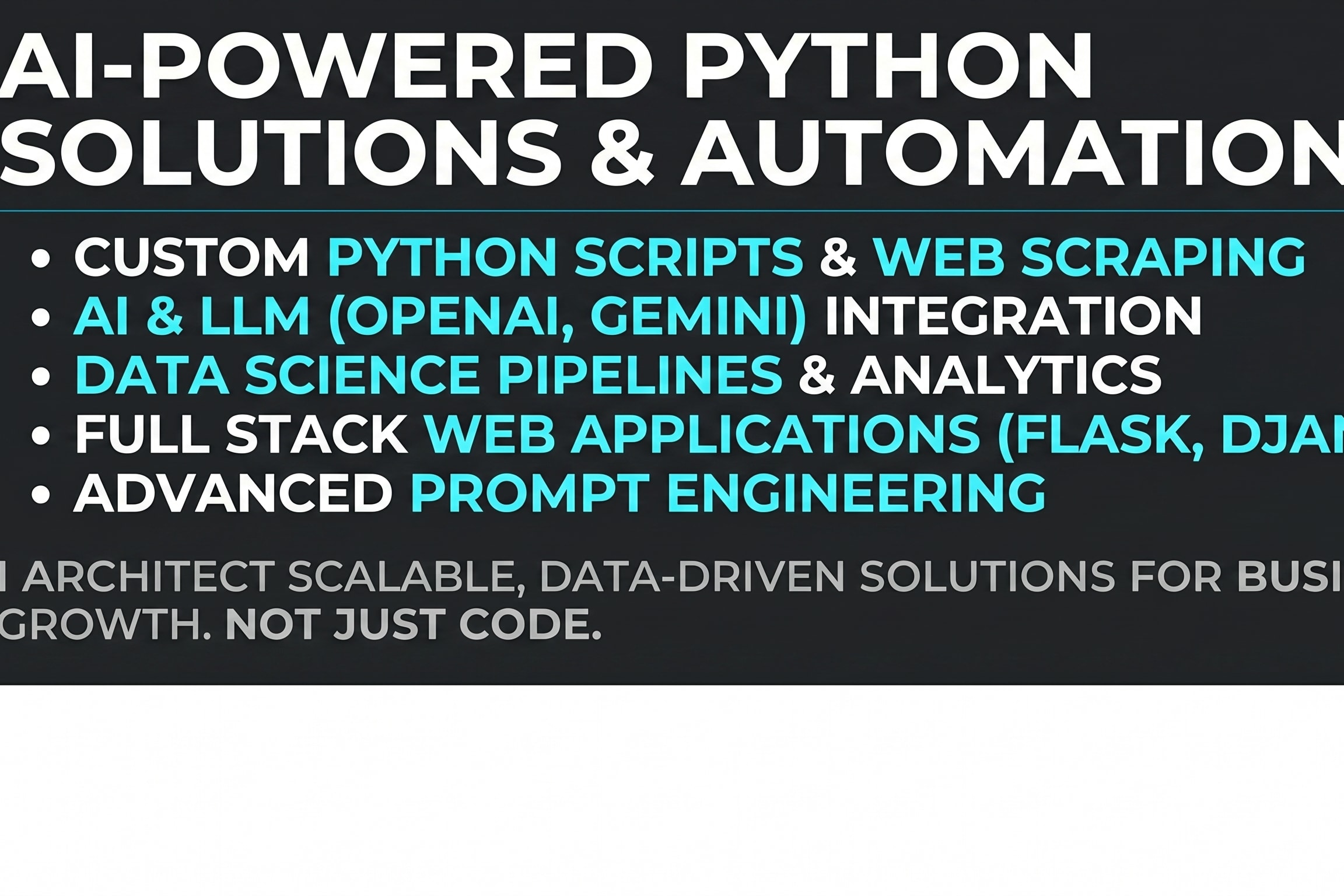 Portfolio for Full-Stack AI Engineer | AI Agents, Web
