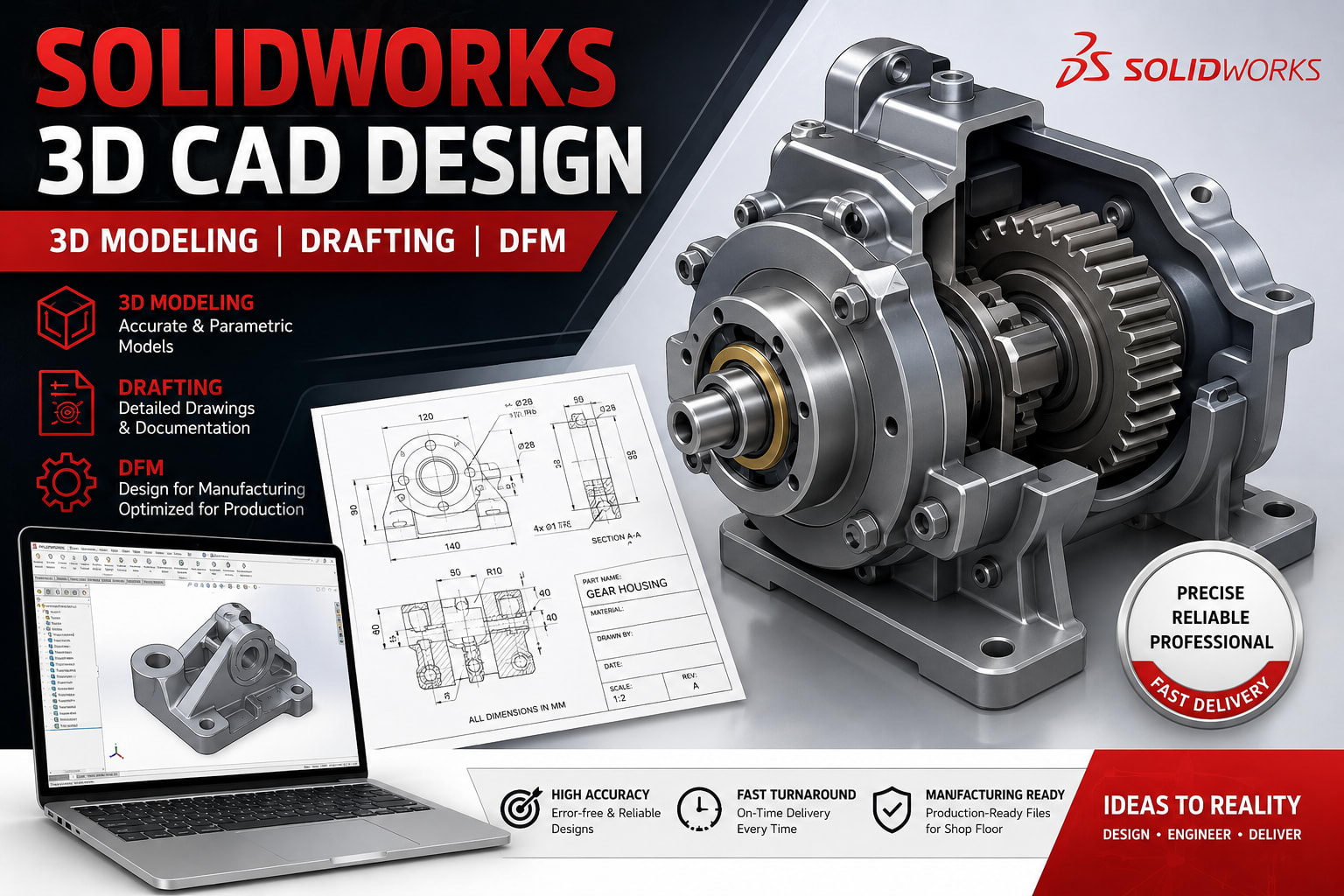 Portfolio for CAD Modeling and Product development