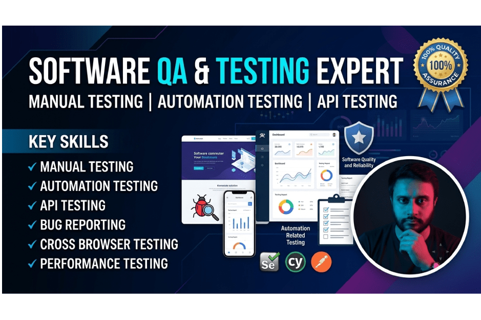 Portfolio for Software Quality Assurance and Testing