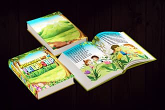 Portfolio for Children Education Book Design
