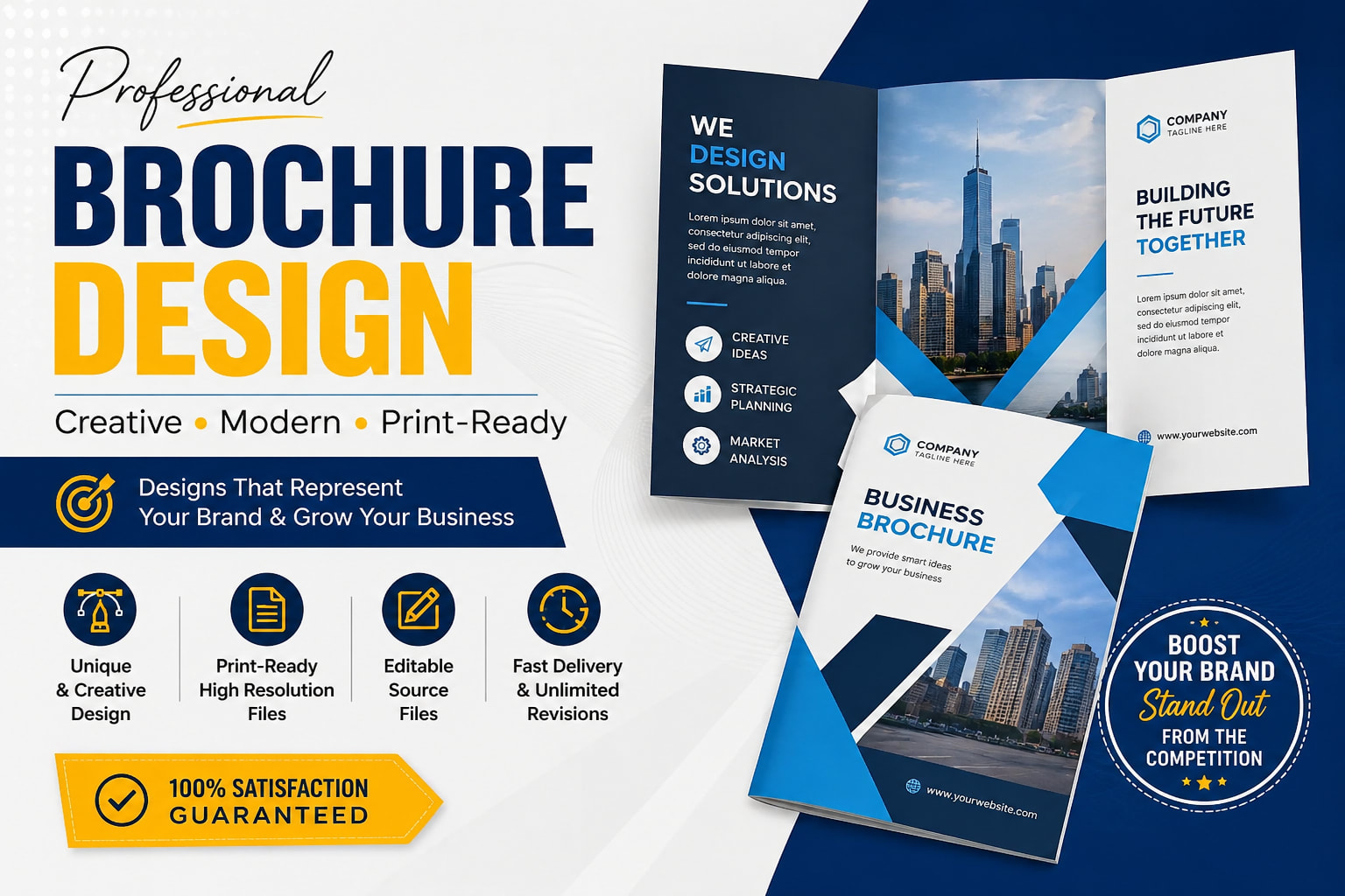 Portfolio for Expert Brochure & Flyer Design