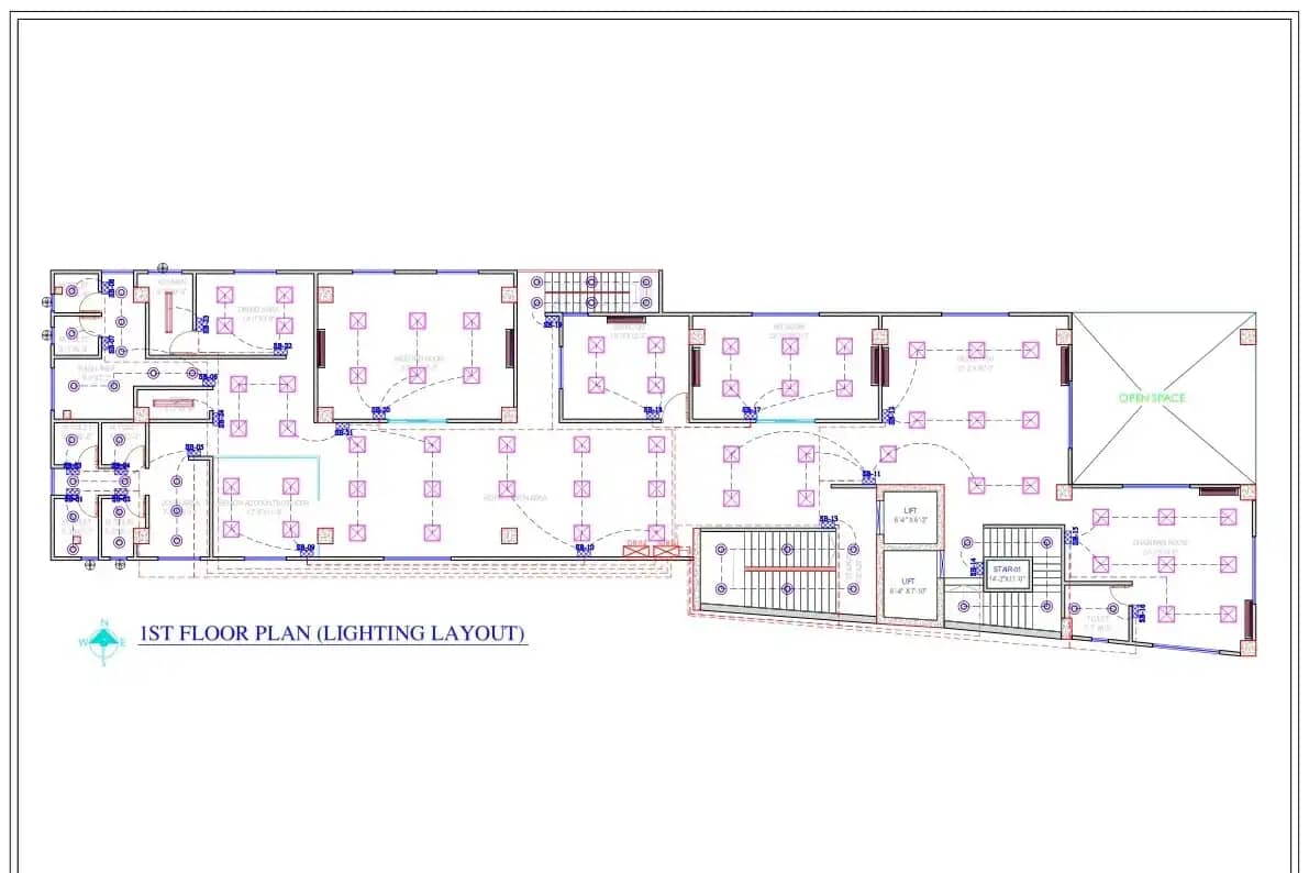 Portfolio for Electric design or Plan for home