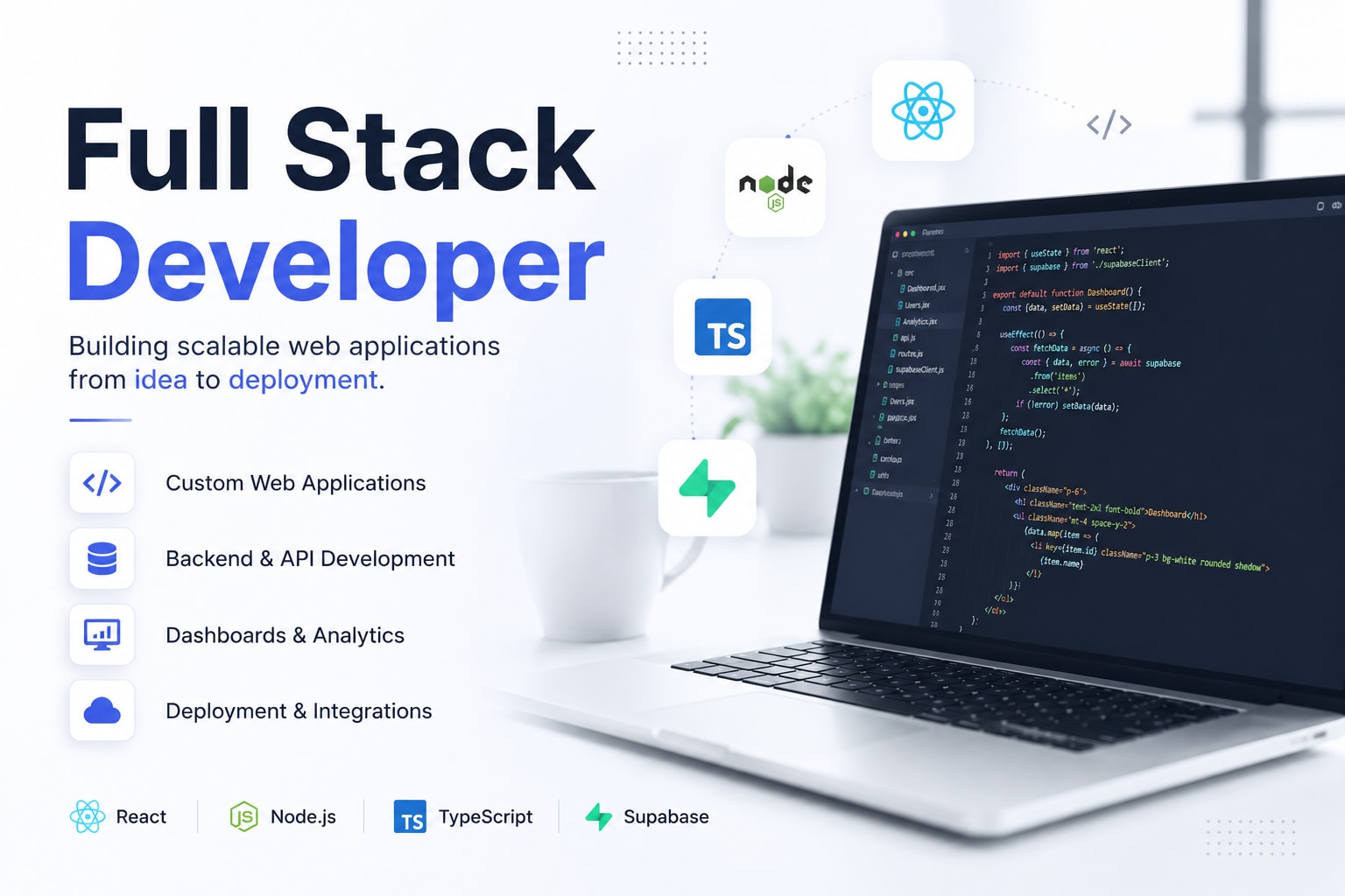 Portfolio for Full Stack Developer