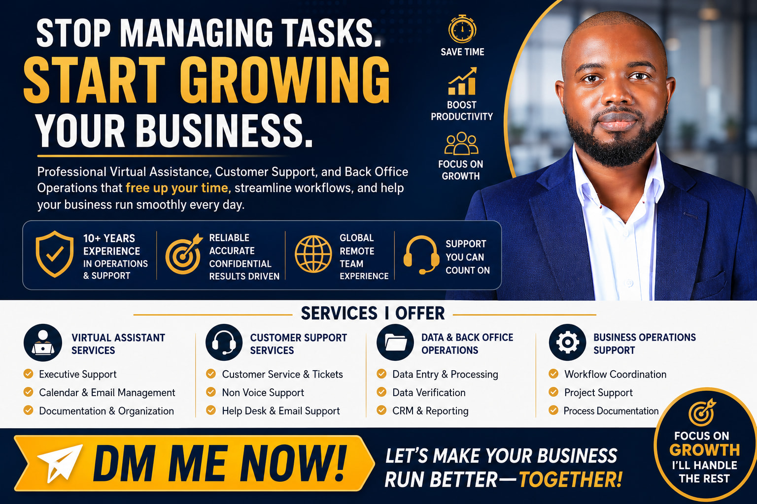 Portfolio for Operations Specialist & Executive VA