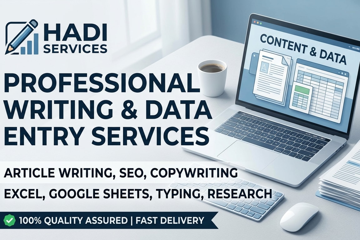 Portfolio for Professional Content Writing