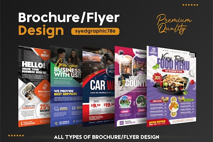 Portfolio for Professional Brochure Design