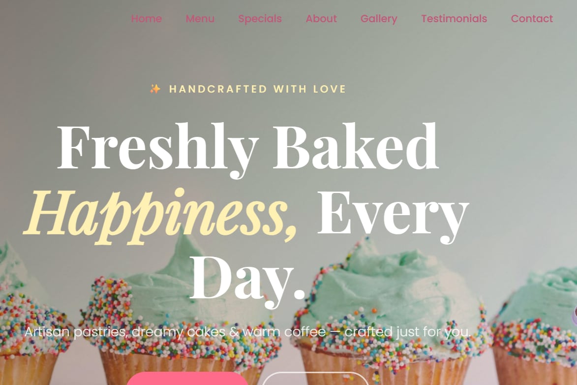 Portfolio for E-commerce Website Layout