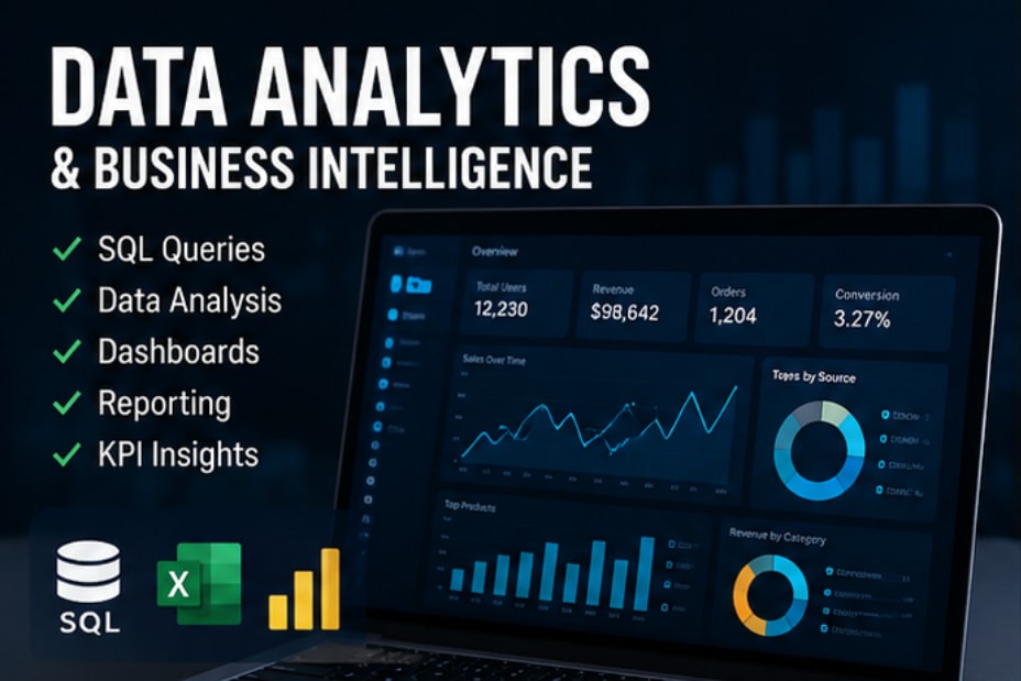 Portfolio for Data Analytics, SQL Reporting & Business