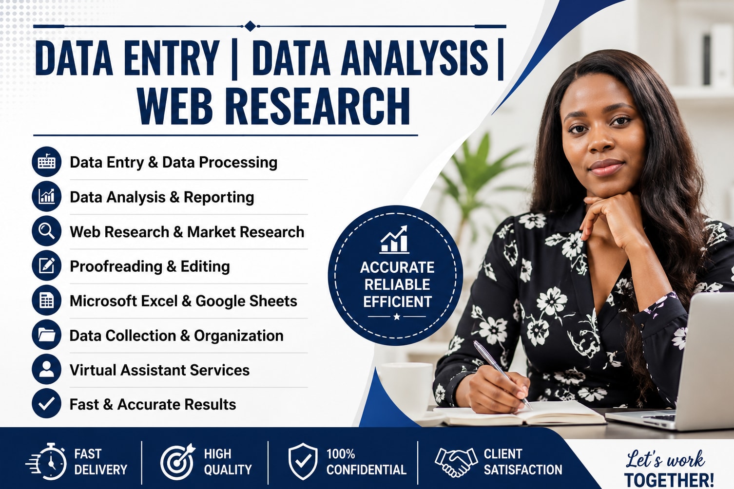Portfolio for Data analyst and online research
