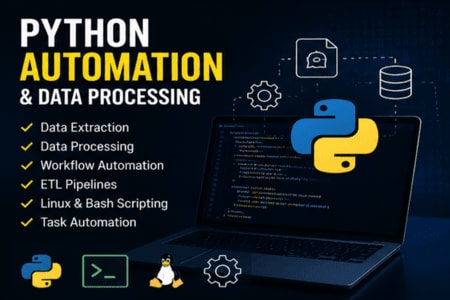 Portfolio for Python Automation, Data Processing