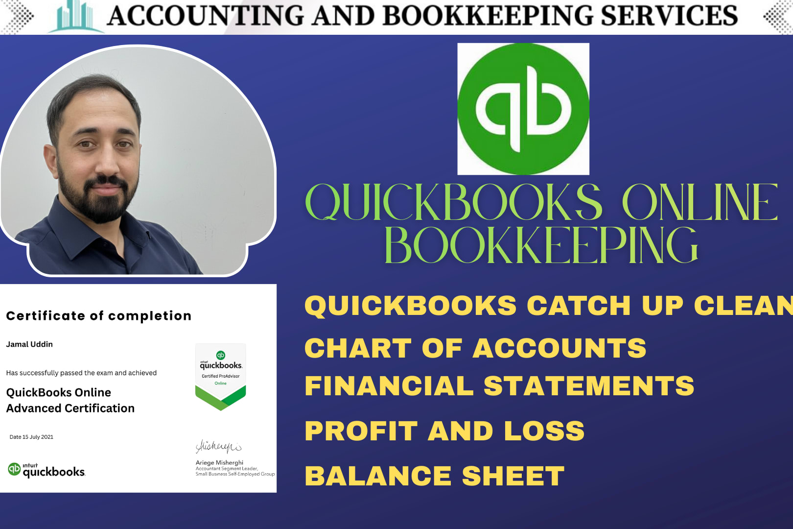 Portfolio for Accounting and Bookkeeping