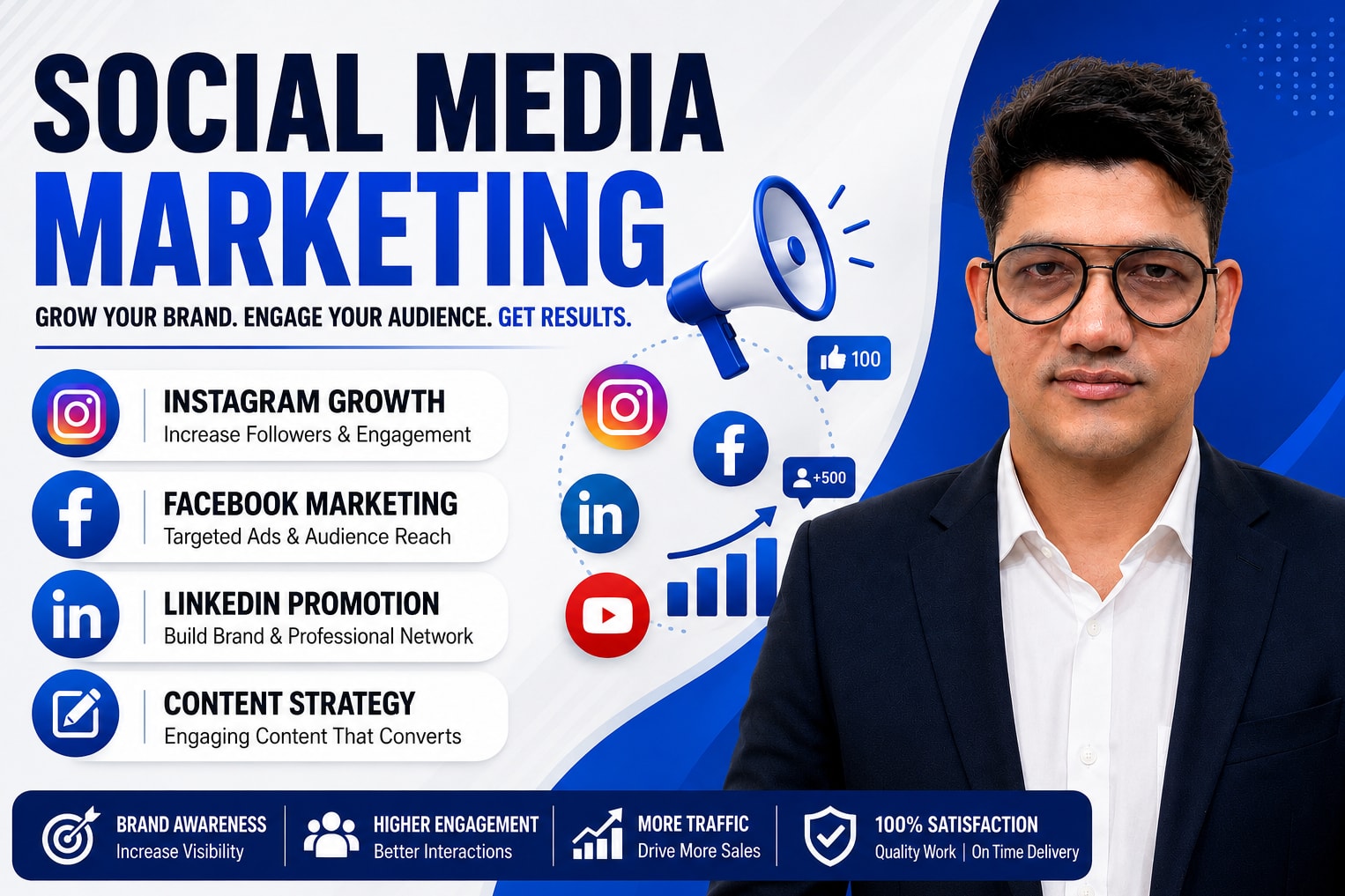 Portfolio for Social Media Marketing Services