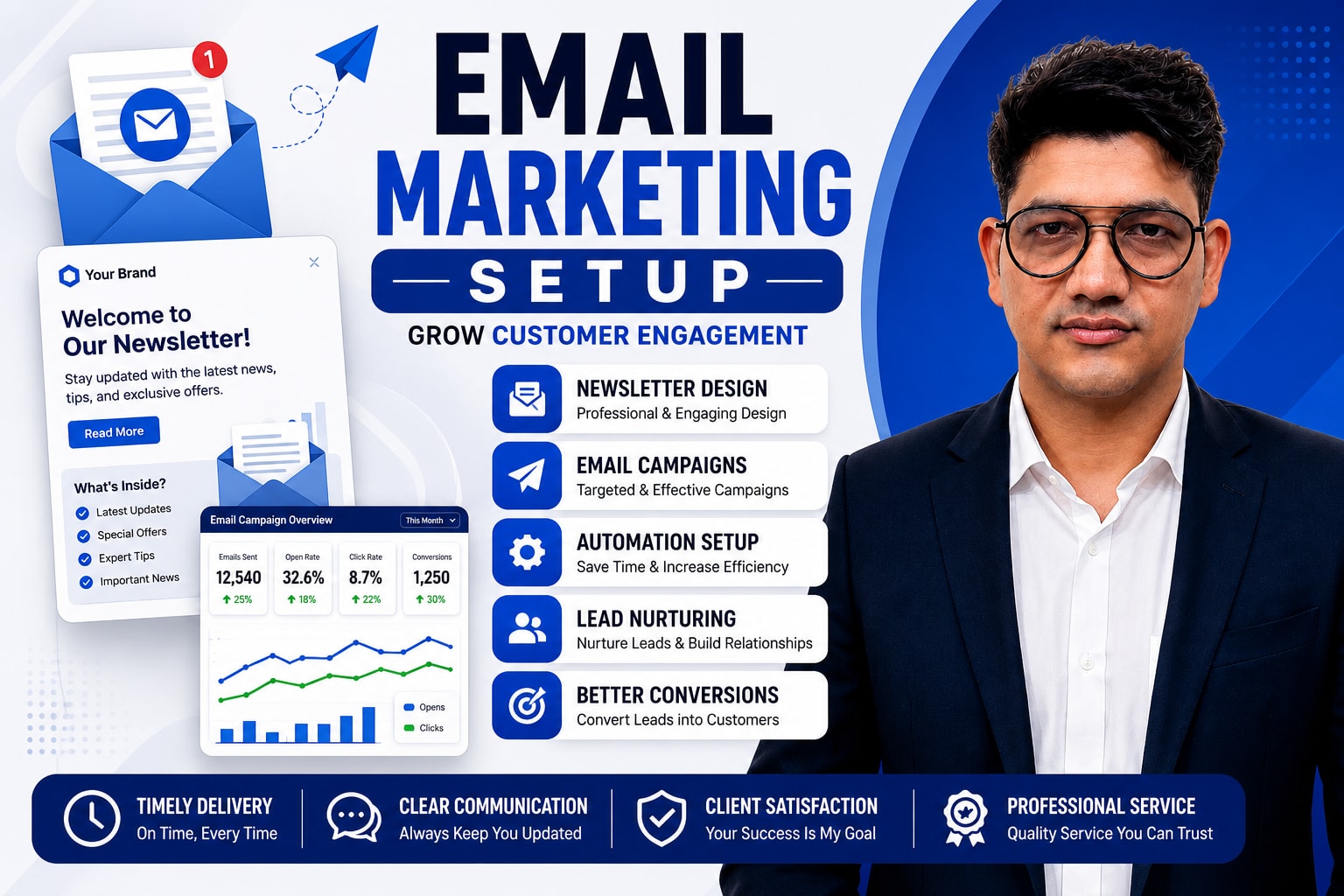 Portfolio for Email Marketing Setup Service