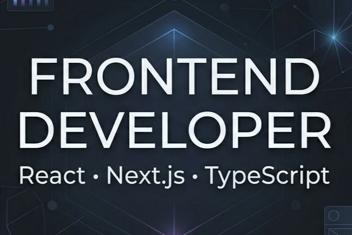 Portfolio for React & Next.js Frontend Development