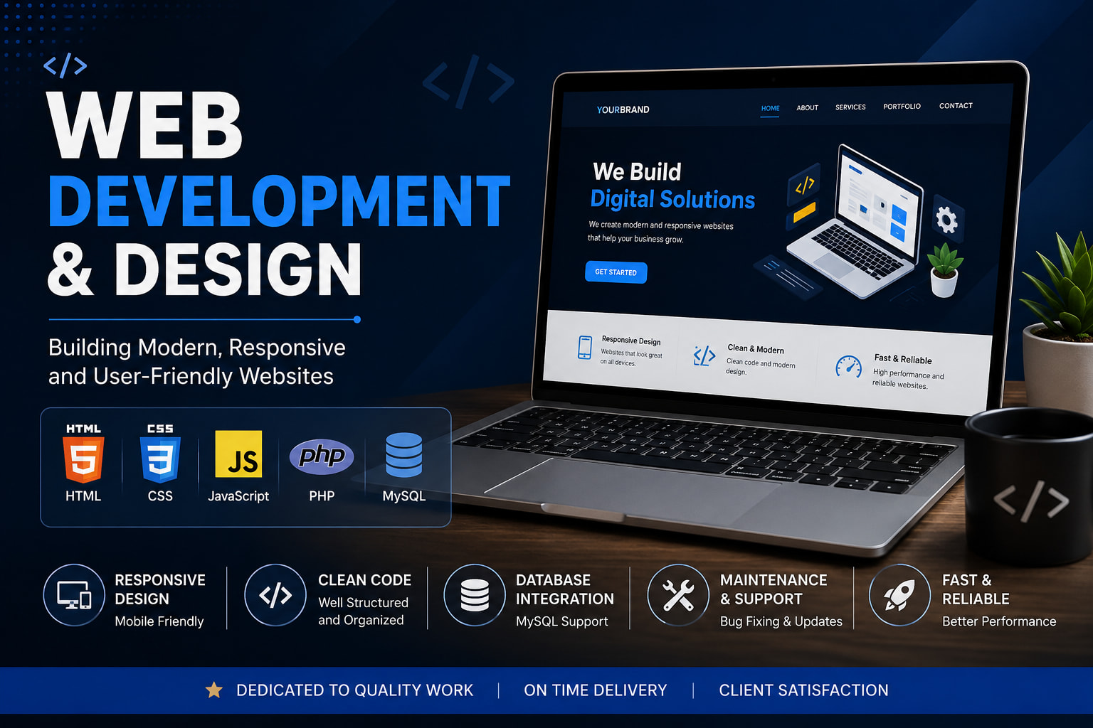 Portfolio for Web Development and Design