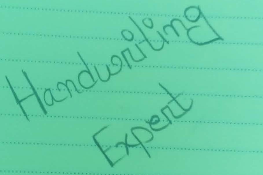 Portfolio for Handwritting , Typing, Virtual Assistant