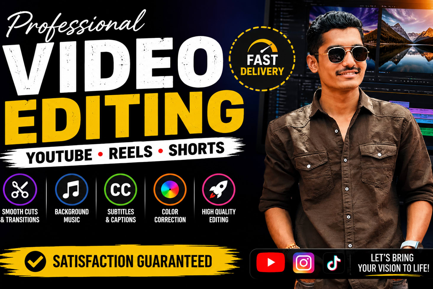Portfolio for I Will Edit Instagram Reels, video edit
