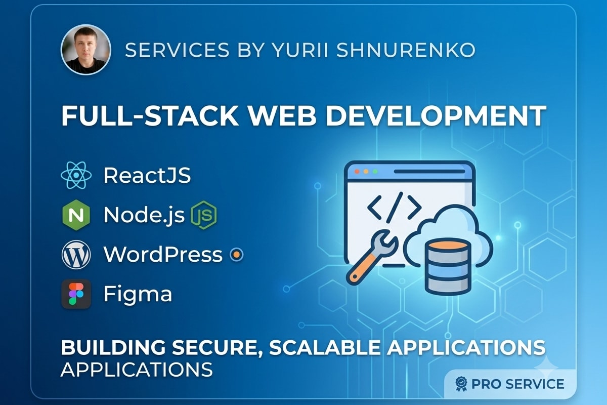 Portfolio for Professional Full-Stack Web Development