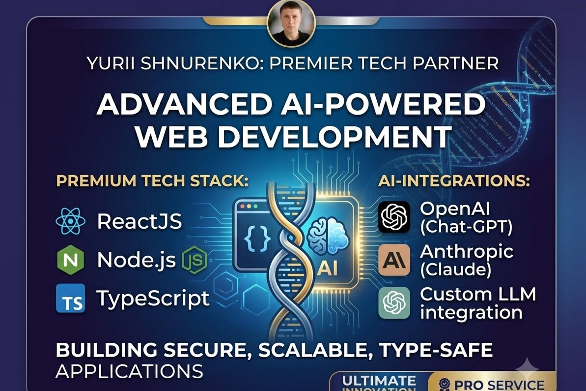 Portfolio for Advanced AI-Powered Web Development