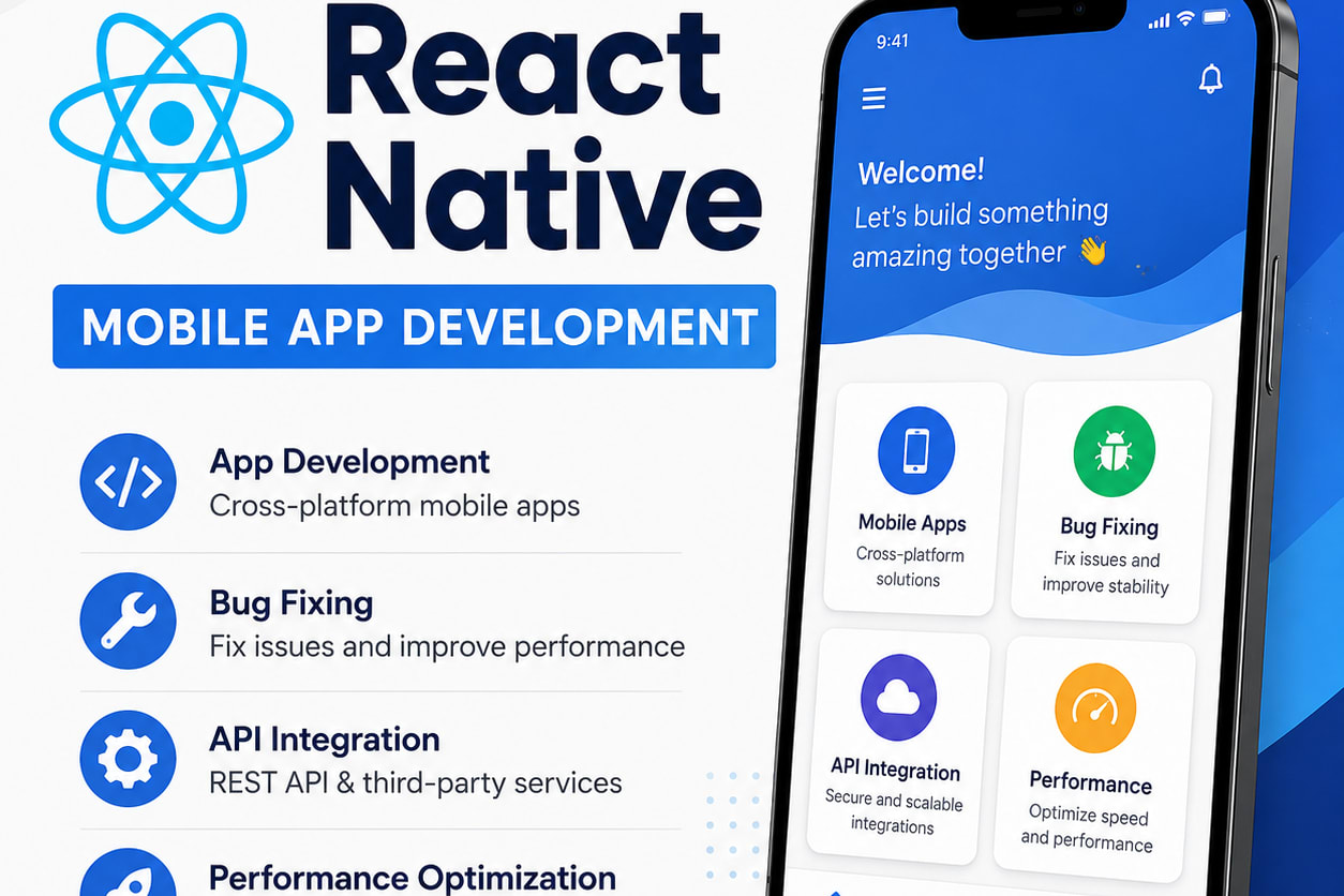 Portfolio for React Native App Development