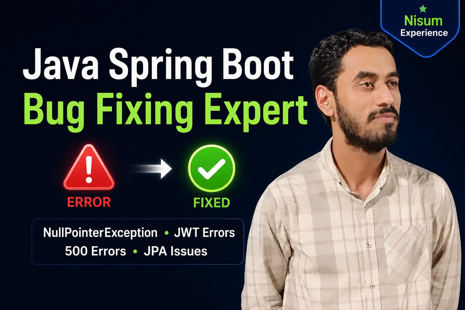 Portfolio for Java Backend Developer | Spring Boot