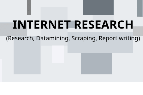 Portfolio for Internet Research