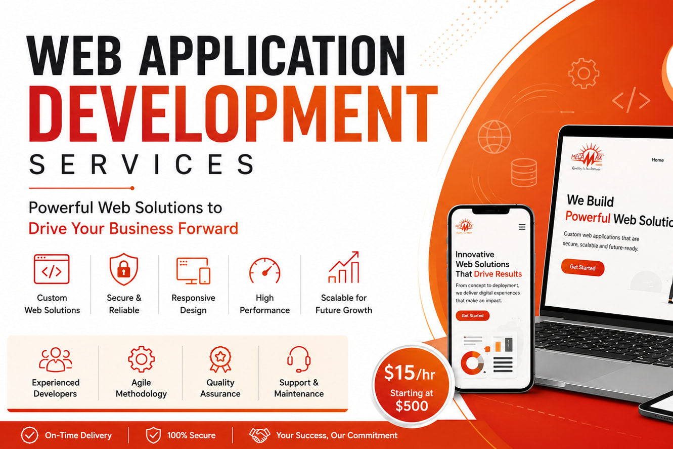 Portfolio for Web Application Development Services