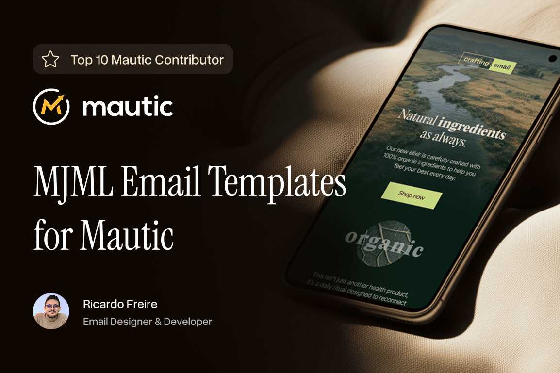 Portfolio for MJML Email Templates for Mautic