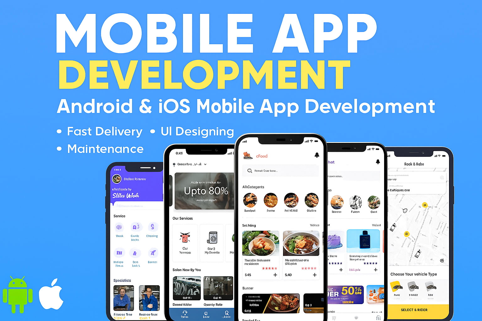 Portfolio for Expert Mobile App Developer|iOS, Android