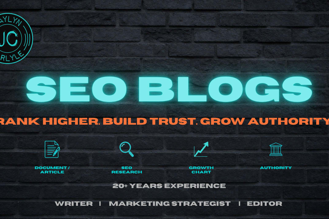 Portfolio for SEO Blog Writing That Builds Trust