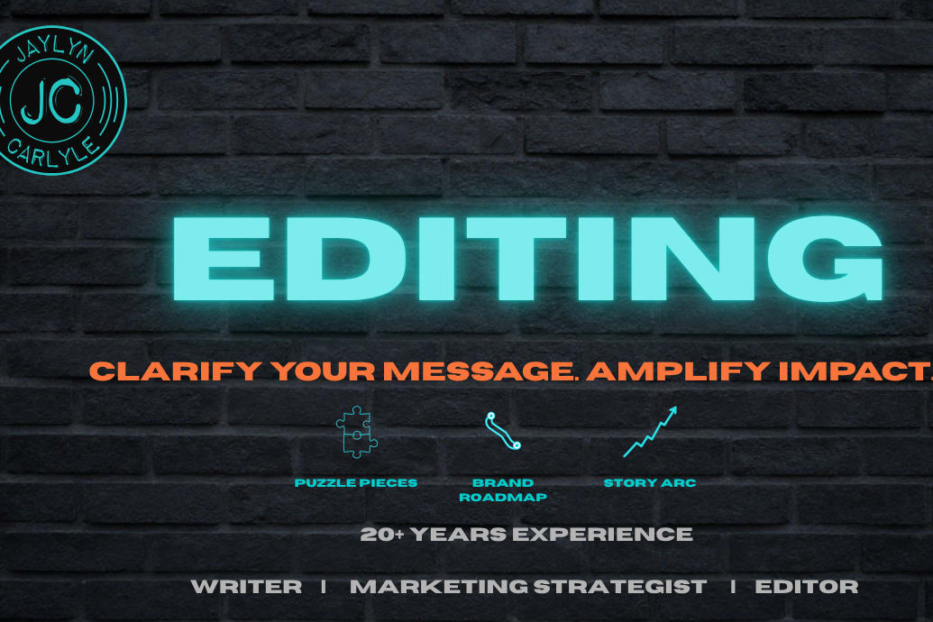 Portfolio for Editing for Clarity, Flow, and Stronger